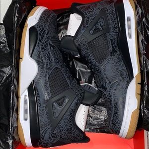 NEW Air Jordan 4 Retro SE ‘Laser’ Black Size 12.5